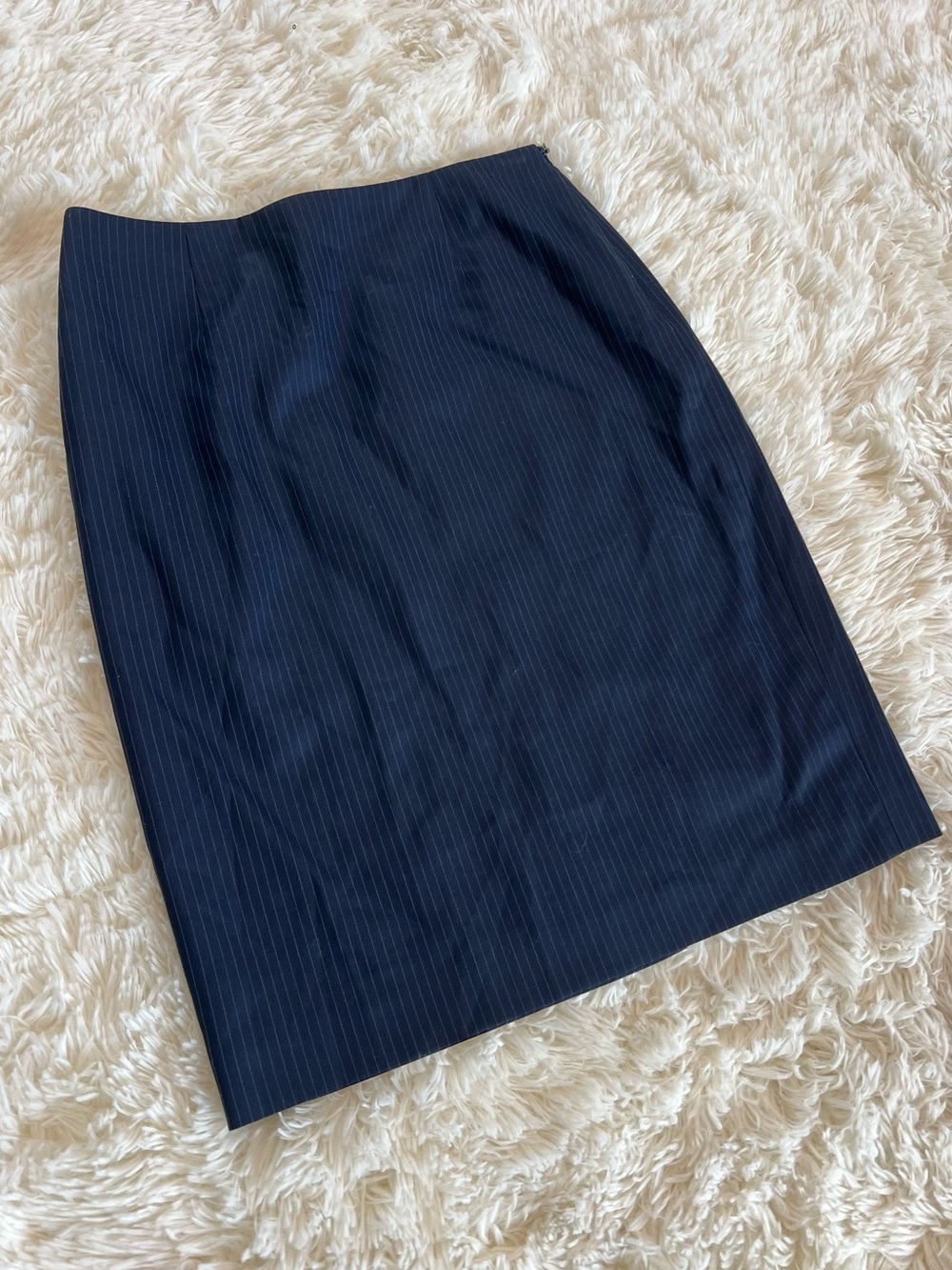 Brooks Brothers Pinstripe Pencil Skirt